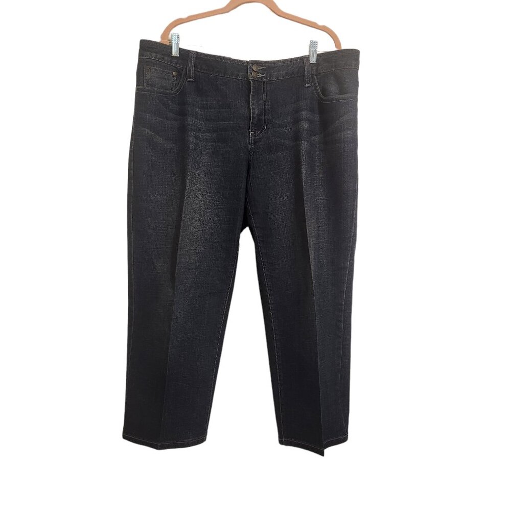 American Rag Cie Cropped Jeans With Embellished Pockets Size 20
